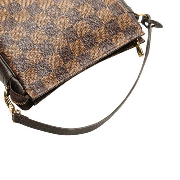 LOUIS VUITTON Brown Damier Leather Shoulder Bag - Picture 6 of 10